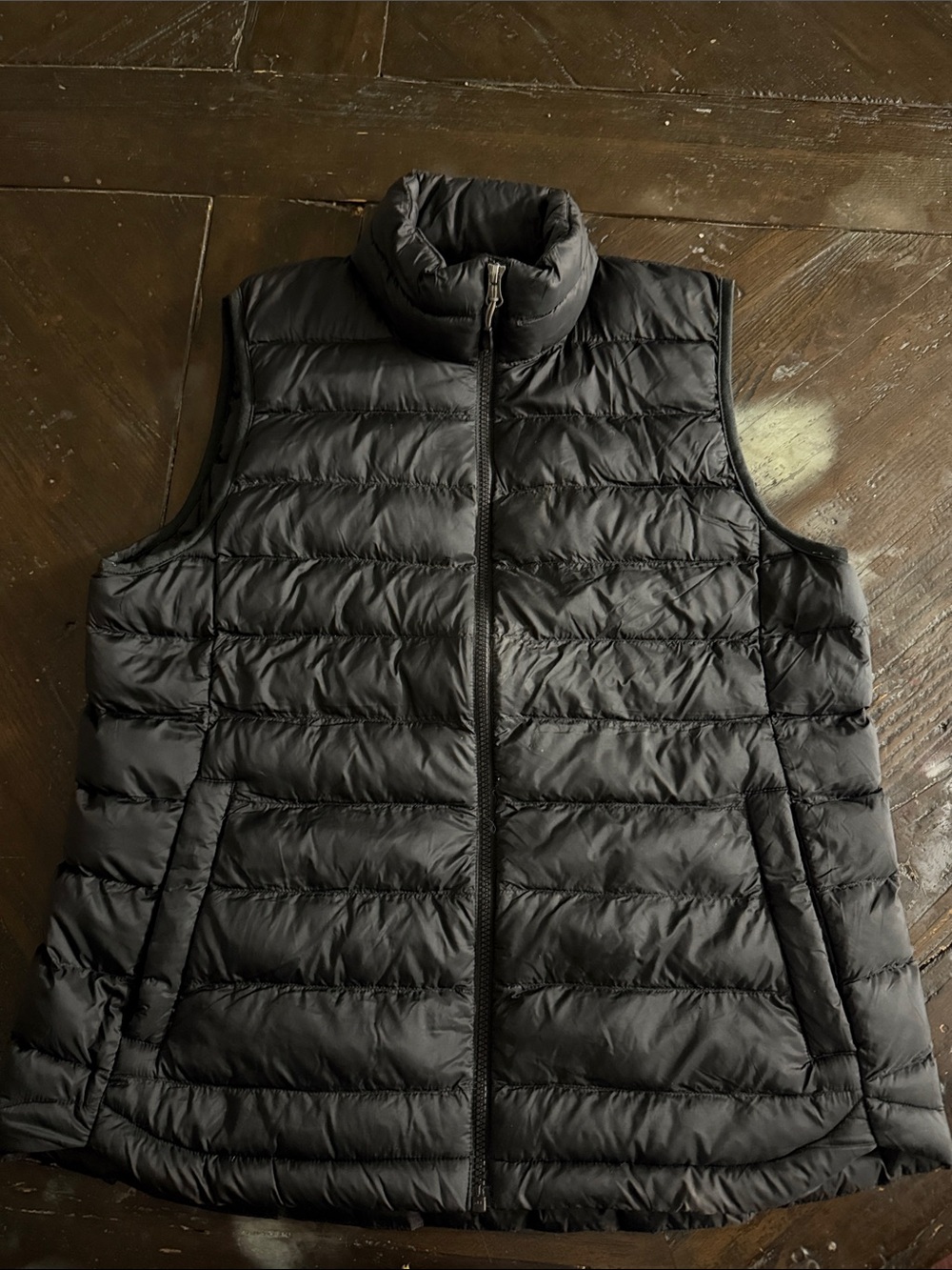 32 Degrees Black Quilted Puffer Vest